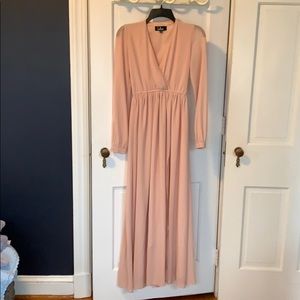 Lulus blush dress
